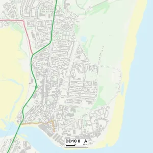 Angus DD10 8 Print Map Angus DD10 8 Print Map