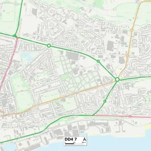 Dundee DD4 7 Print Map Sector Dundee DD4 7 Print Map Sector