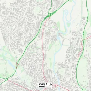 Derby DE22 1 Map Derby DE22 1 Map