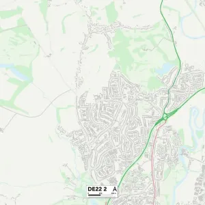 Derby DE22 2 Print Map Sector Derby DE22 2 Print Map Sector