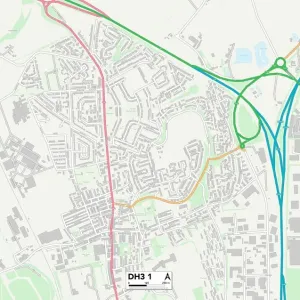 County Durham DH3 1 Map County Durham DH3 1 Map