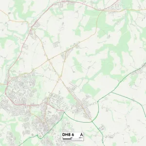 County Durham DH8 6 Map County Durham DH8 6 Map
