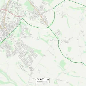 County Durham DH8 7 Map County Durham DH8 7 Map