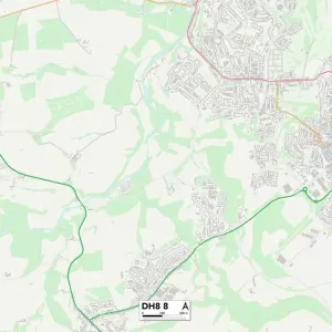 County Durham DH8 8 Map County Durham DH8 8 Map