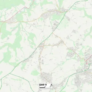 County Durham DH9 9 Map County Durham DH9 9 Map
