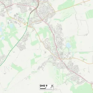 Sunderland DH5 9 Print Map Sunderland DH5 9 Print Map