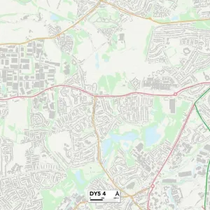 Dudley DY5 4 Map Dudley DY5 4 Map
