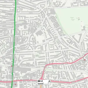 Hackney E8 2 Print Map Sector Hackney E8 2 Print Map Sector