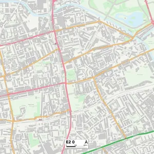 Tower Hamlets E2 0 Print Map Tower Hamlets E2 0 Print Map