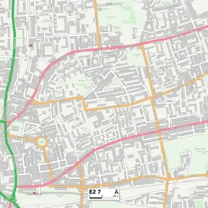 Tower Hamlets E2 7 Print Map Sector Tower Hamlets E2 7 Print Map Sector