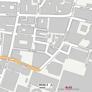 Hackney EC2A 2 Map Hackney EC2A 2 Map