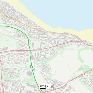 Edinburgh EH15 2 Print Map Sector Edinburgh EH15 2 Print Map Sector