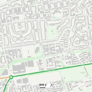 Edinburgh EH5 2 Postcode Sector Print Map Edinburgh EH5 2 Postcode Sector Print Map