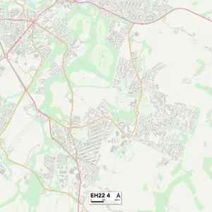 Midlothian EH22 4 Map Midlothian EH22 4 Map