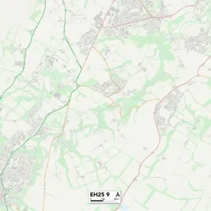 Midlothian EH25 9 Map Midlothian EH25 9 Map