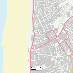 Blackpool FY1 1 Map Blackpool FY1 1 Map