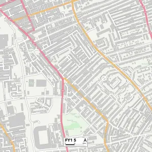 Blackpool FY1 5 Print Map Sector Guide Blackpool FY1 5 Print Map Sector Guide