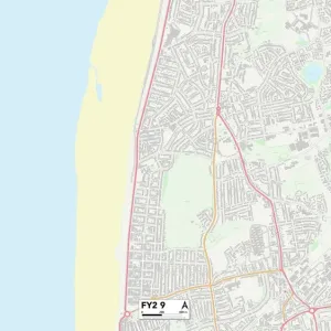 Blackpool FY2 9 Map Blackpool FY2 9 Map