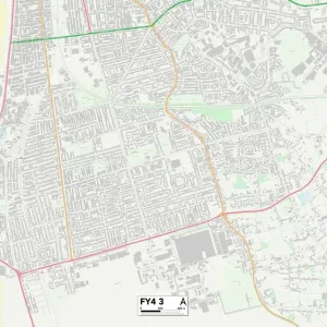 Blackpool FY4 3 Print Postcode Sector Map Blackpool FY4 3 Print Postcode Sector Map