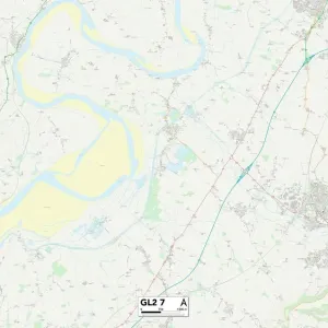 Gloucester GL2 7 Print Sector Map Gloucester GL2 7 Print Sector Map