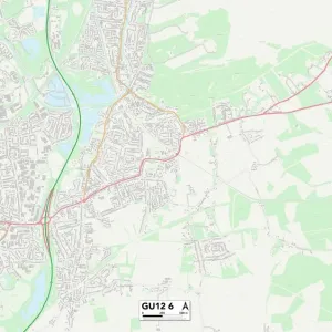 Rushmoor GU12 6 Map Rushmoor GU12 6 Map