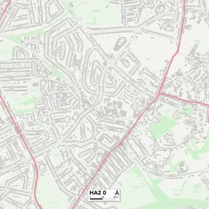 Harrow HA2 0 Map