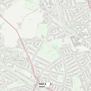 Harrow HA2 6 Map Harrow HA2 6 Map
