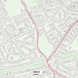 Harrow HA2 8 Map Harrow HA2 8 Map
