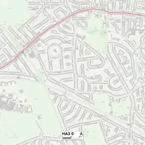 Harrow HA3 0 Map
