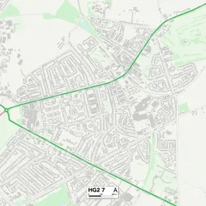 Harrogate HG2 7 Carte.