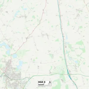 Harrogate HG5 0 Carte