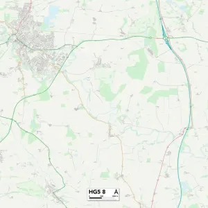 Harrogate HG5 8 Map Harrogate HG5 8 Map