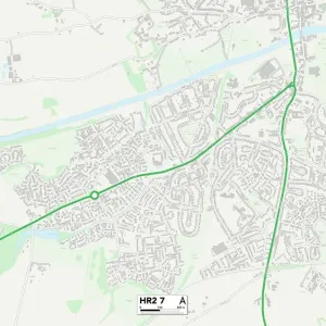 Hereford HR2 7 Map Hereford HR2 7 Map