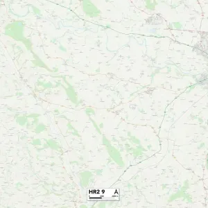 Hereford HR2 9 Map