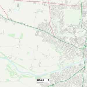 Hereford HR4 0 Map