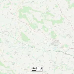Hereford HR4 7 Map