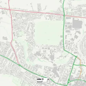 Hereford HR4 9 Map Hereford HR4 9 Map