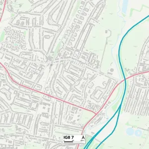 Redbridge IG8 7 Map Redbridge IG8 7 Map