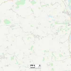 Babergh IP8 4 Map