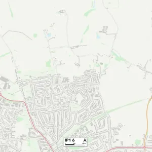 Ipswich IP1 6 Map