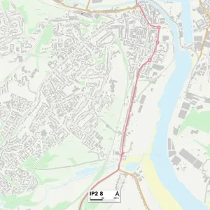 Ipswich IP2 8 Map