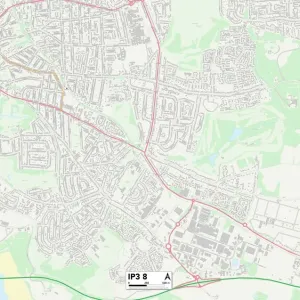 Ipswich IP3 8 Map