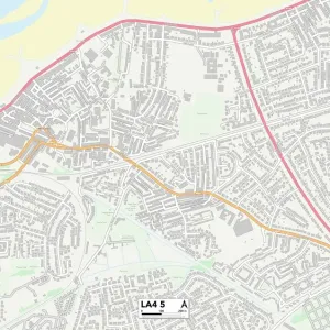 Lancaster LA4 5 Map Lancaster LA4 5 Map