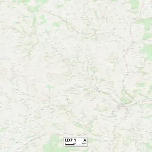 Llandrindod Wells LD7 1 Map Llandrindod Wells LD7 1 Map