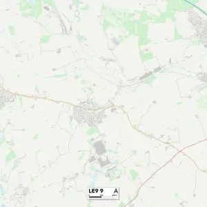 LE9 9 Print Map of Leicester Postcode Sector LE9 9 Print Map of Leicester Postcode Sector