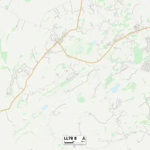 Anglesey LL78 8 Map Anglesey LL78 8 Map
