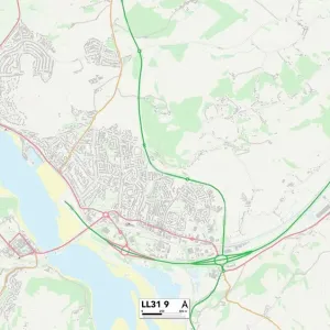 Conwy LL31 9 Print Map Sector Conwy LL31 9 Print Map Sector