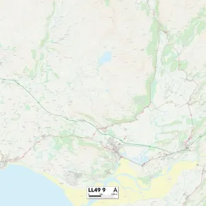 Gwynedd LL49 9 Print Map Sector Gwynedd LL49 9 Print Map Sector