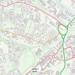 Leeds LS12 1 Print Map Sector Leeds LS12 1 Print Map Sector