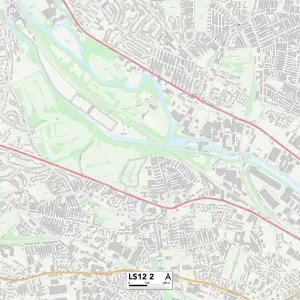 Leeds LS12 2 Print Map Sector Leeds LS12 2 Print Map Sector